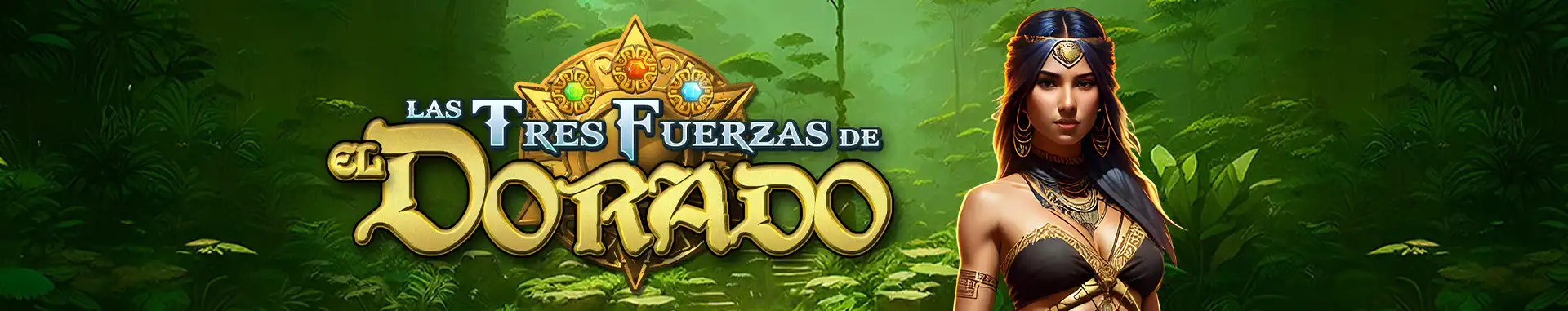 Tragaperras online Las Tres Fuerzas de El Dorado Megaways